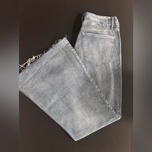 Express light blue mid rise ‘70s flare